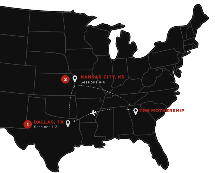 Road trip for focus groups